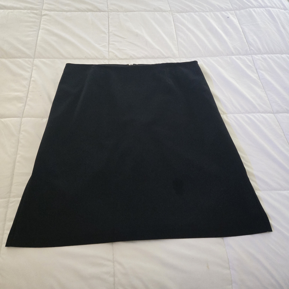 Croft & Barrow Classic Black A-Line Skirt